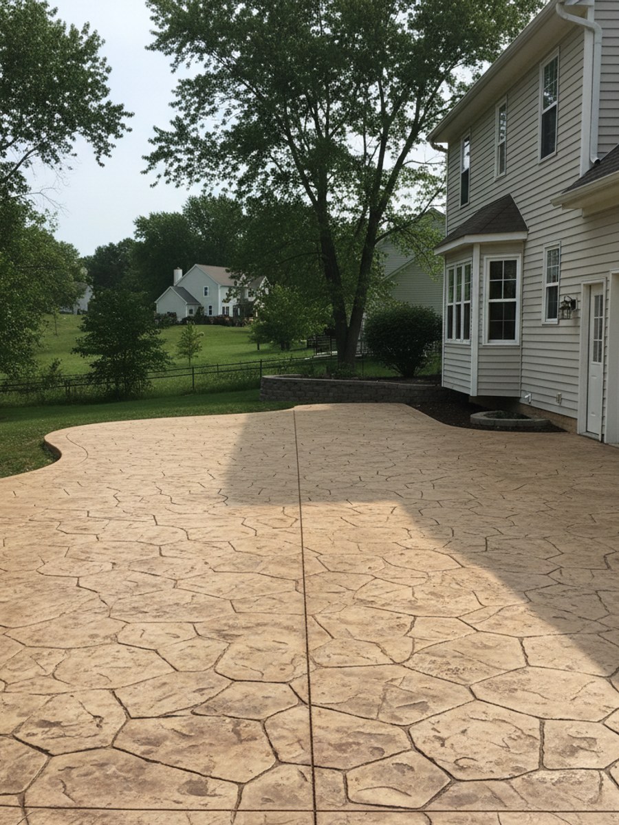 Concrete Driveways completed by Neighborly Concrete Solutions in Batavia, OH