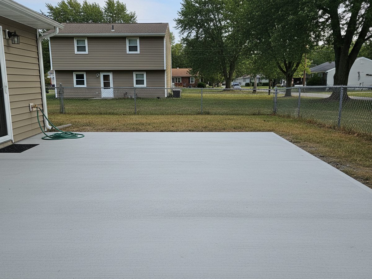 Stamped Concrete completed by Neighborly Concrete Solutions in Cincinnati, OH